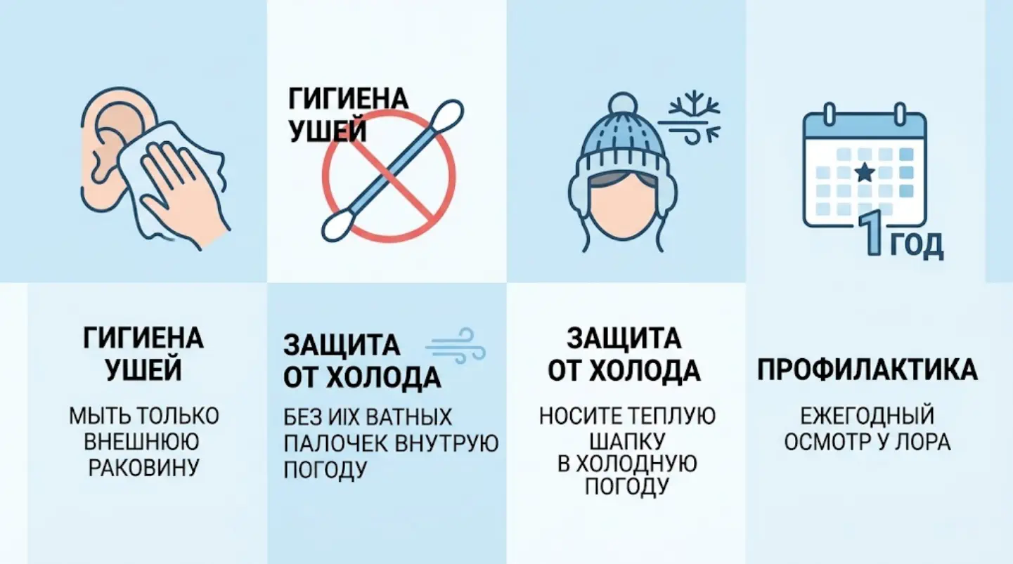 базовые правила гигиены ушей для взрослых и детей