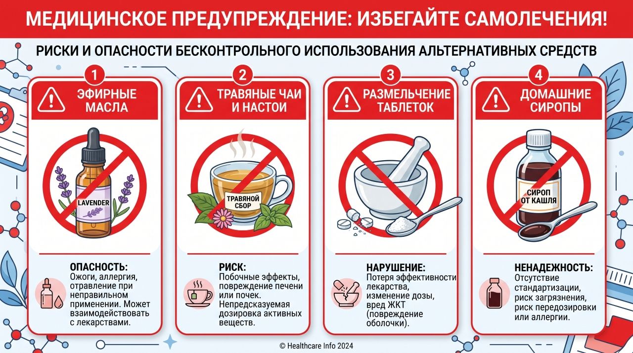 Запрещенные средства для заправки небулайзера — масла, травы, сиропы